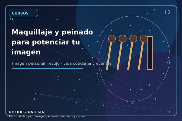 Curso: Maquillaje y peinado para potenciar tu imagen