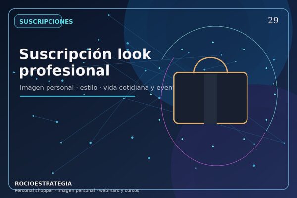 Suscripción look profesional