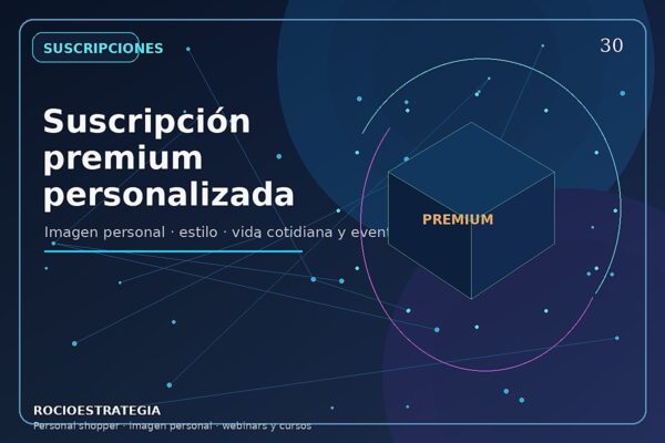 Suscripción premium personalizada
