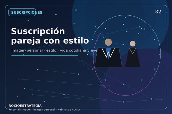 Suscripción pareja con estilo