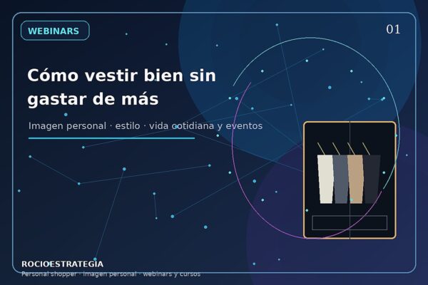 Webinar: Cómo vestir bien sin gastar de más